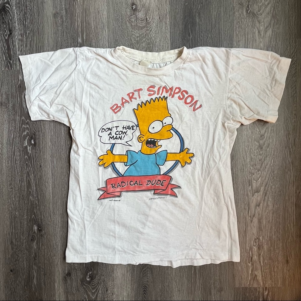 1989 Vintage Bart Simpson tee